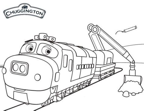 Brewster from chuggington coloring sheet | Chuggington, Christmas ...