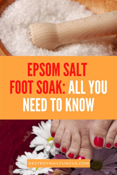 How Much Epsom Salt For Foot Soak: Your Guide To Healthy Feet