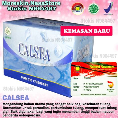 Jual Calsea Plus Peninggi Badan Dan Kesehatan Tulang Shopee Indonesia