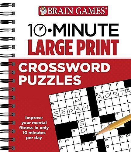 Brain Games Crossword Puzzles Large Print Printable Crossword Puzzles