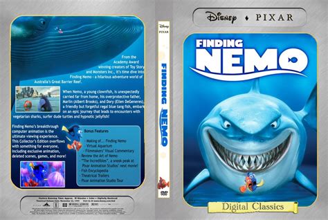 Finding Nemo DVD Cover Art