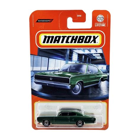 Jual Matchbox 1966 Dodge Charger Hijau Tua Mbx 39ab Shopee Indonesia