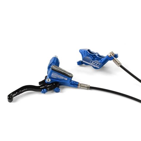 Hope Tech 3 E4 Brakes In Blue Recoil Suspension