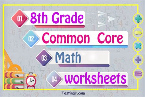 8th Grade Common Core Math Worksheets Free And Printable Worksheets Library