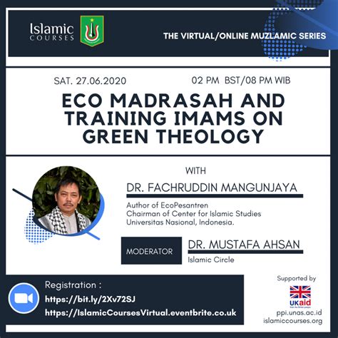 Online Muzlamic Series Eco Madrassah And Training Imams On Green