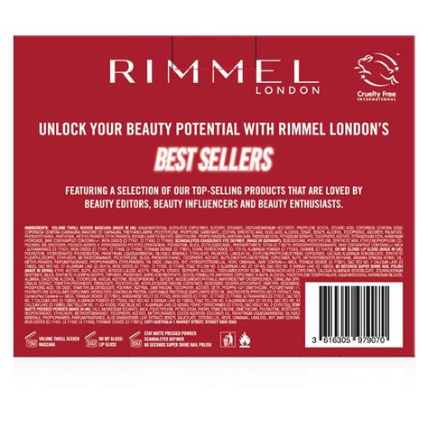 Buy Rimmel London Best Sellers Gift Set Mothers Day Online At