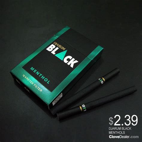 Djarum Black Menthols Djarumamerica Djarum Black Menthol