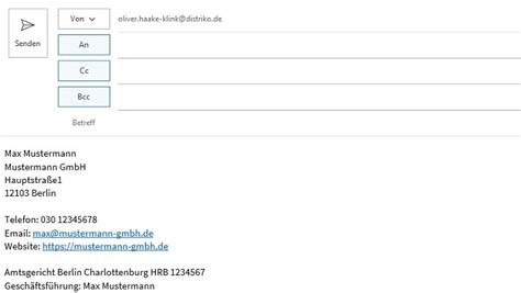 Email Signatur Erstellen Und Verwalten