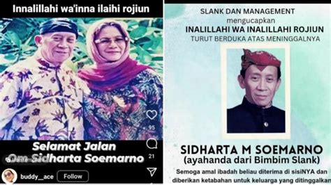 Kabar Duka Ayah Bimbim Slank Meninggal Di Usia 88 Tahun