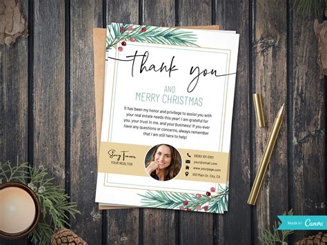 Realtor Christmas Card Real Estate Marketing Realtor Etsy