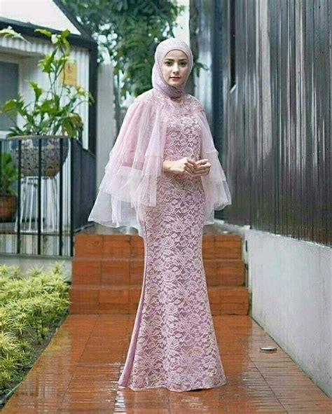 Model Baju Kebaya Tile Terbaru 2020 30 Model Gamis Gaun Dari Kain 5af