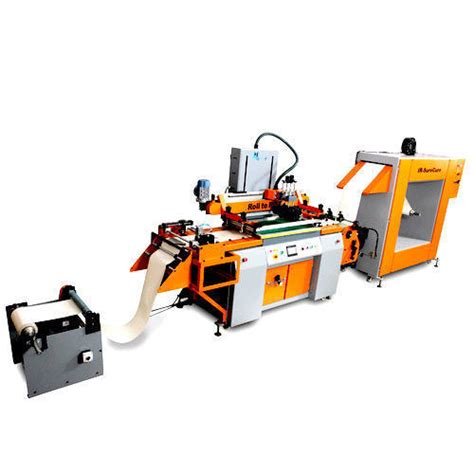 Roll To Roll Screen Printing Machine - Automatic Grade: Automatic at ...