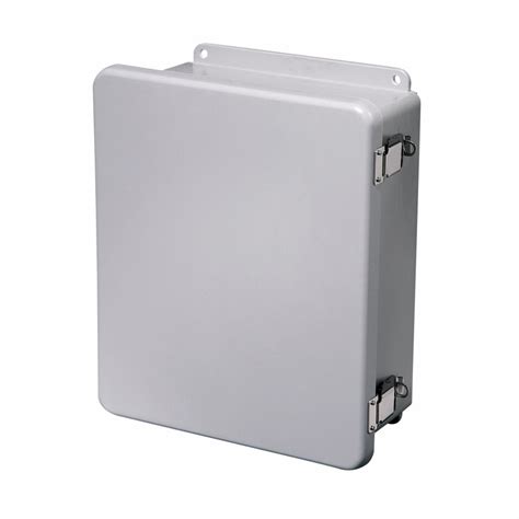 B Line 14126 4xfchqrc Jic Panel Enclosure 15 50 X 13 50 X 6 25 Nema 4x Hinged Cover