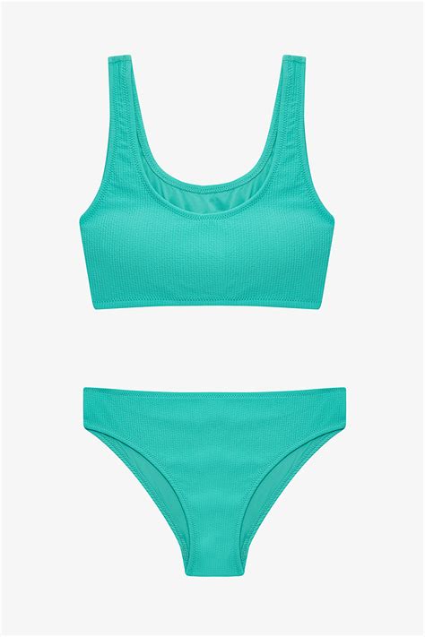 Conjunto de bikini rosa Bikinis para niñas SPF