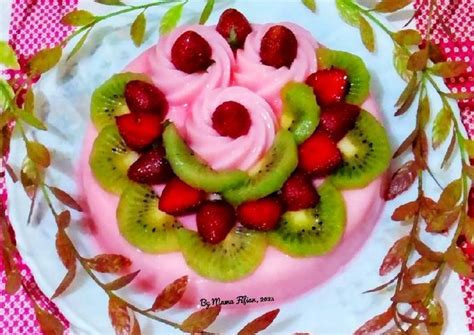 Resep Puding Strawberry Oleh Lanjarsih Mama Fifian Masakanrumahan Cookpad