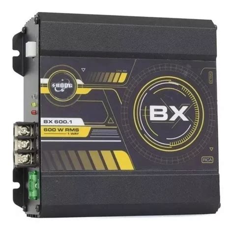 Módulo Amplificador Boog 600w Bx 600 1 2 Ohms 1 Canal