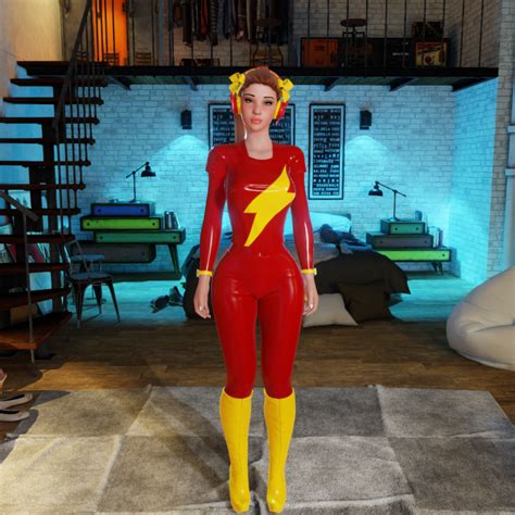 The Flash Female By Aiyanaaa 3dxchat Sharing