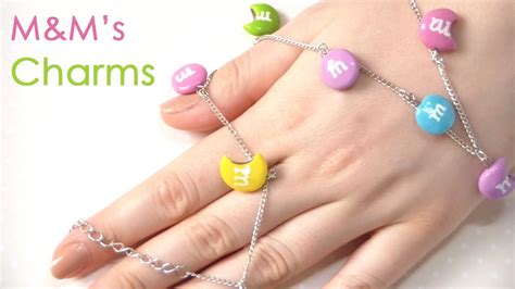 Mandm Polymer Clay Charms For Beginners Youtube