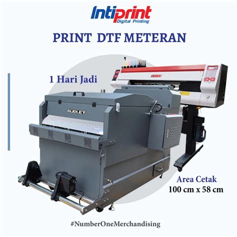 Jual Cetak Sablon DTF SIAP PRESS Lebar 58 Cm Maklon DTF Meteran