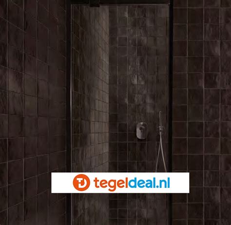 Marazzi Zellige Carbone M S X Cm Zellige Look Wandtegels Met