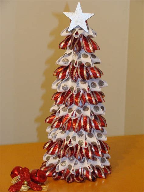 Items similar to Ribbon Christmas Tree on Etsy