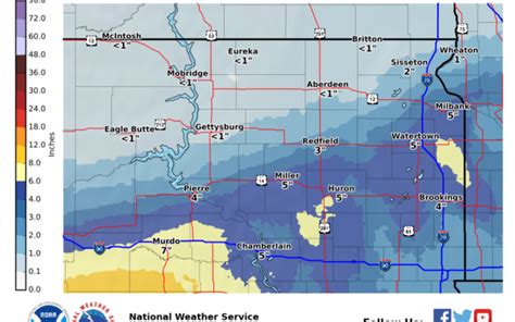 Midweek Storm System Will Bring Snow To Eastern South Dakota Go Watertown