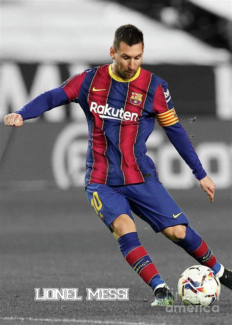 Lionel Messi Digital Art By Better Creative Pixels