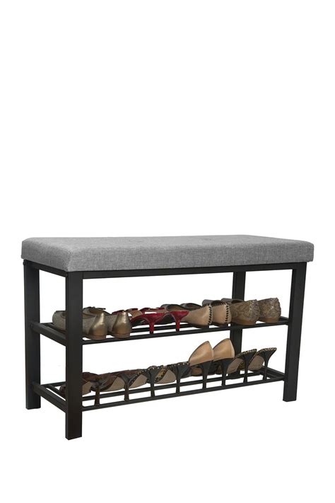 39 Storage Bench With Shoe Rack