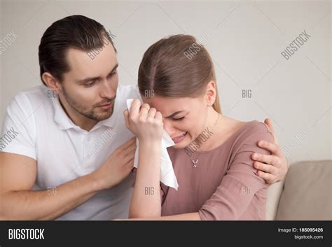 Upset Crying Woman Image And Photo Free Trial Bigstock