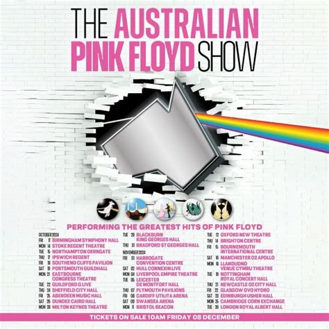 The Australian Pink Floyd Show Cardiff Tickets Utilita Arena Cardiff