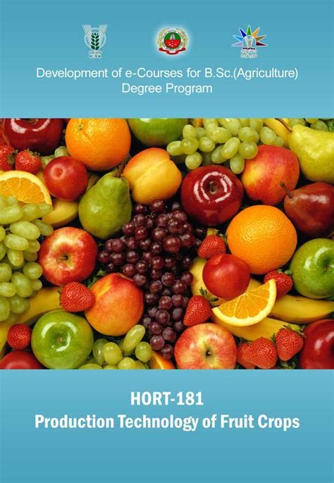 Production Technology of Fruit Crops (HORT 181) | ICAR e-Course | Free PDF eBook - AGRI TUTORIALS