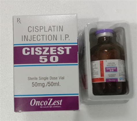 Ciszest Oncozest Mg Cisplatin Injection Ip Ml At Rs Box In Pune