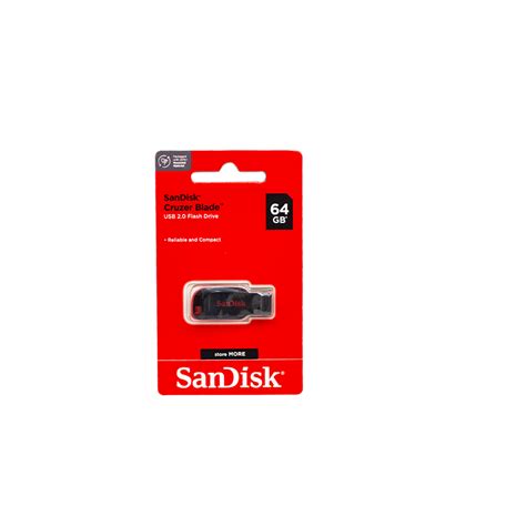 Sandisk Cruzer Blade 64gb Usb20 Flash Fastrak