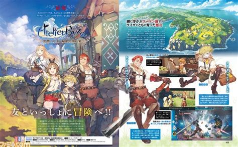 Atelier Ryza introduces three new characters : Atelier