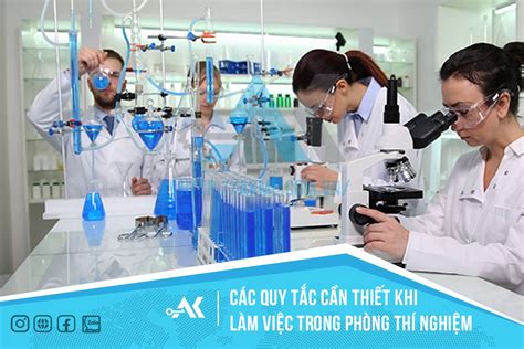 Các quy tắc cần thiết khi làm việc trong phòng thí nghiệm