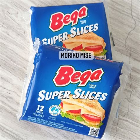 Jual Keju Bega Cheese Slice Super Slices 250 Gr Cheddar Cheese Sliced