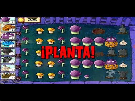 Plantas Vs Zombies Supervivencia Noche Youtube