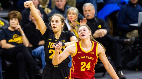 Iowa women's basketball: Hawkeyes seniors in position for rare Cy-Hawk ...