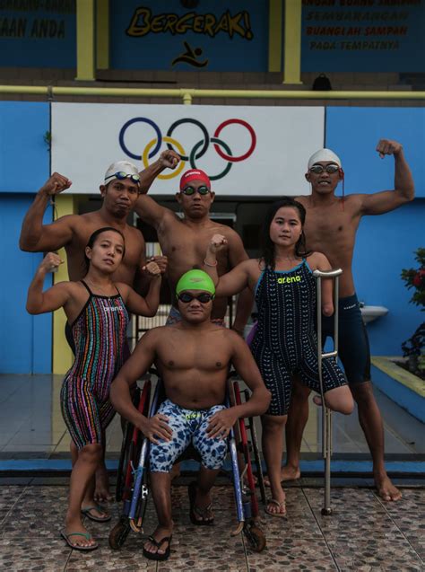 Foto Mengintip Semangat Atlet Renang Npc Kalimantan Selatan Jelang