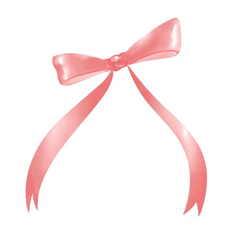 Pink Ribbon Bow Png Transparent Light Pink Bow Ribbon Ribbon Bow