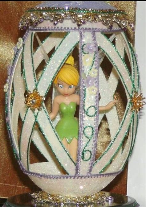 Tinkerbell Egg Shell Crafts Egg Crafts Egg Decorating