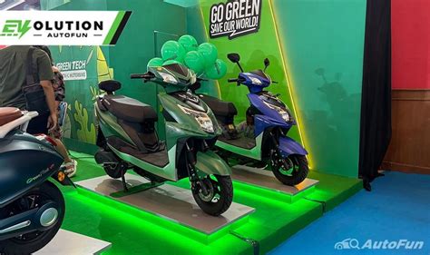 Murah Meriah Greentech Boyong Motor Listrik Rp Jutaan Di Pevs