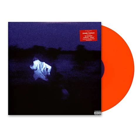 Daniel Caesar Never Enough HHV GSA Exclusive Orange Vinyl Edition