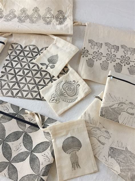 Block Printing (on fabric) Kits **OUT OF STOCK** – Out of Bounds