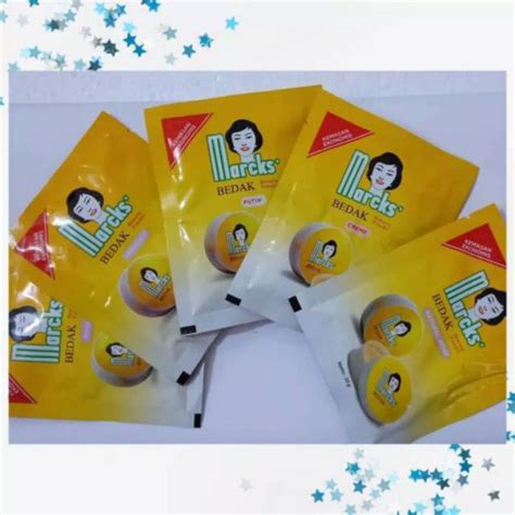 Jual Bedak Tabur Marcks Sachet Gr Shopee Indonesia