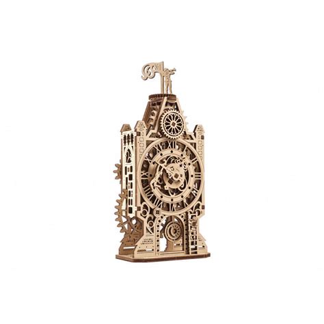 UGears Old Clock Tower Mechanical Model Kit | A lightly challenging ...