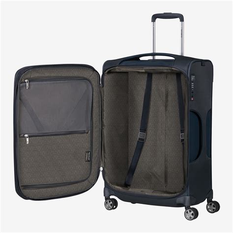 Samsonite D Lite Spinner 71 26 Trolley Espandibile Midnight Blue