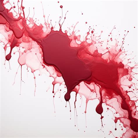 Premium Ai Image Abstract Drip On White With Colorful Splat And