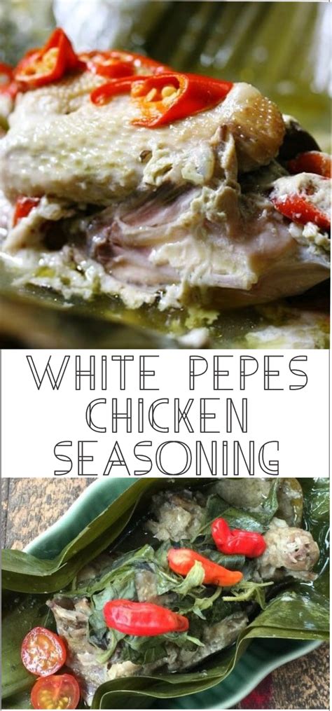 White Pepes Chicken Seasoning Floats Co