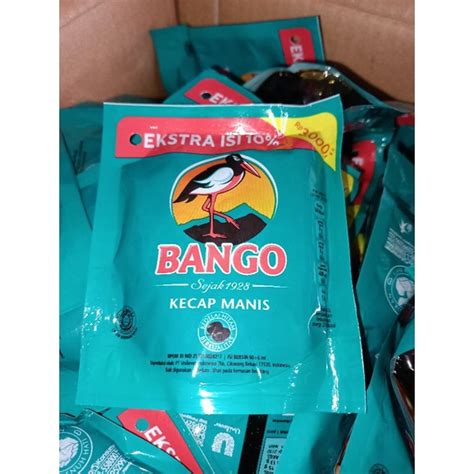 Jual Kecap Manis Bango 60 Ml Kemasan 3000 Shopee Indonesia